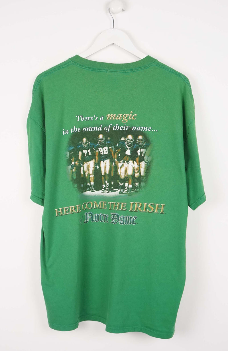 VINTAGE NOTRE DAME FOOTBALL T-SHIRT (XL)