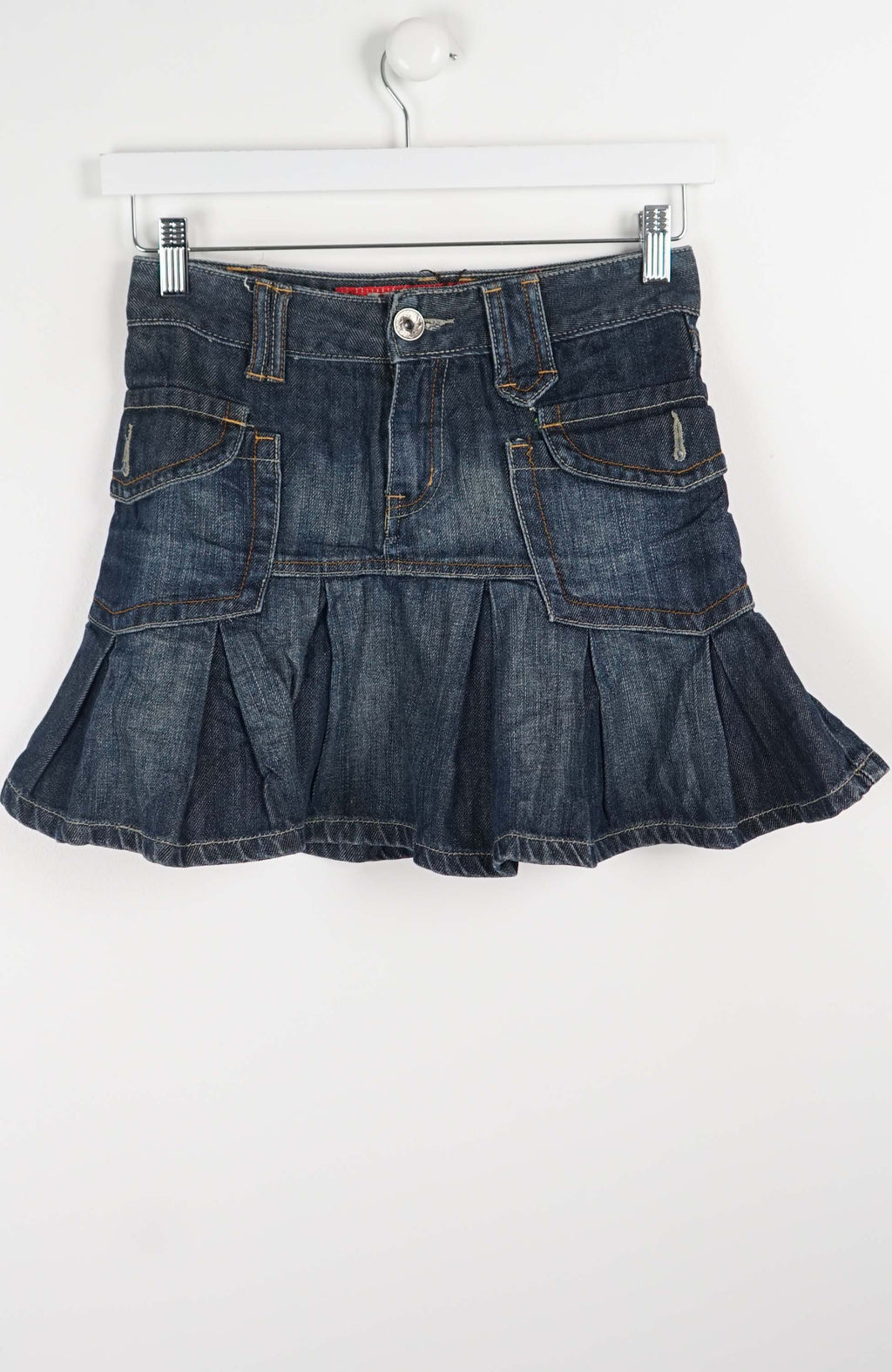 VINTAGE Y2K DENIM SKIRT (SIZE 8)