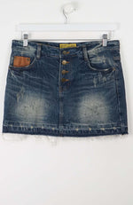 VINTAGE Y2K DENIM SKIRT W32