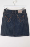 VINTAGE Y2K DENIM SKIRT W30