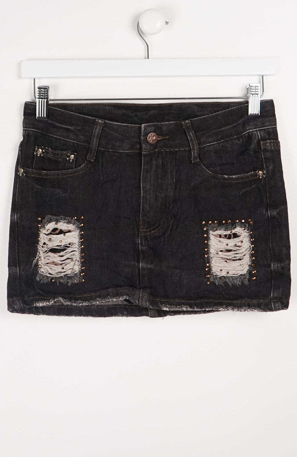 VINTAGE Y2K DENIM SKIRT (SIZE 10)