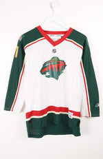 VINTAGE REEBOK NHL MINNESOTA WILD JERSEY (S)