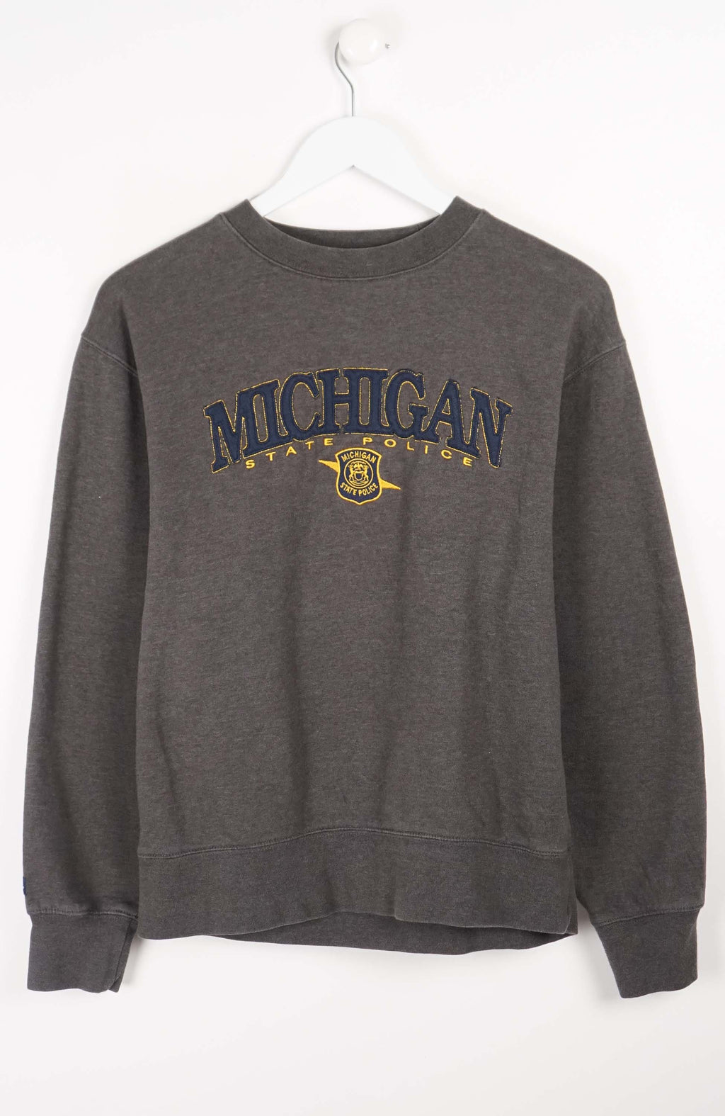 VINTAGE MICHIGAN STATE POLICE SWEATER (S)