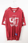 VINTAGE NFL REEBOK CARDINALS JERSEY (XL)