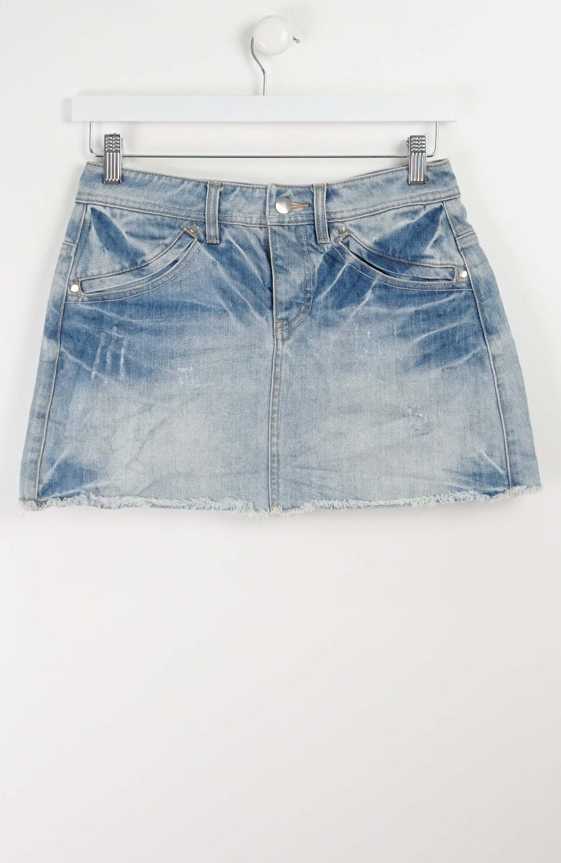 VINTAGE Y2K DENIM SKIRT W28