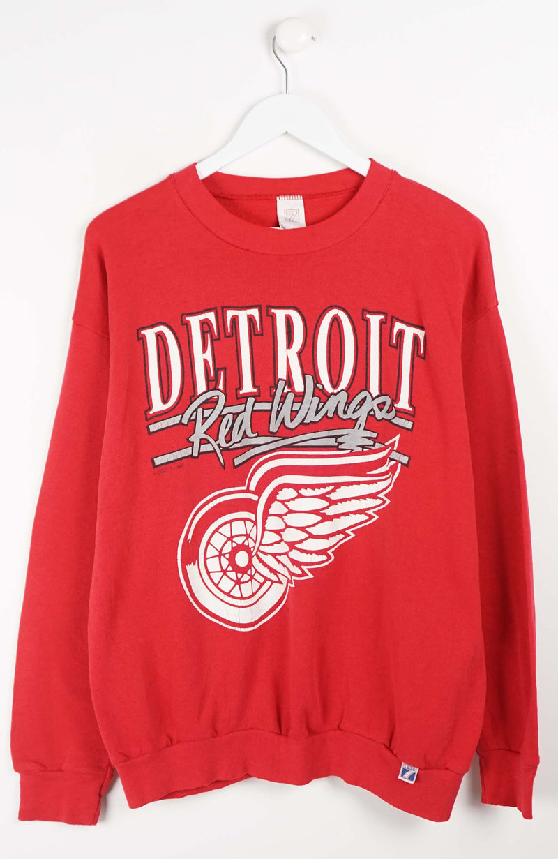 VINTAGE DETROIT REDWINGS SWEATER (M)