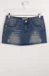 VINTAGE Y2K DENIM SKIRT W30