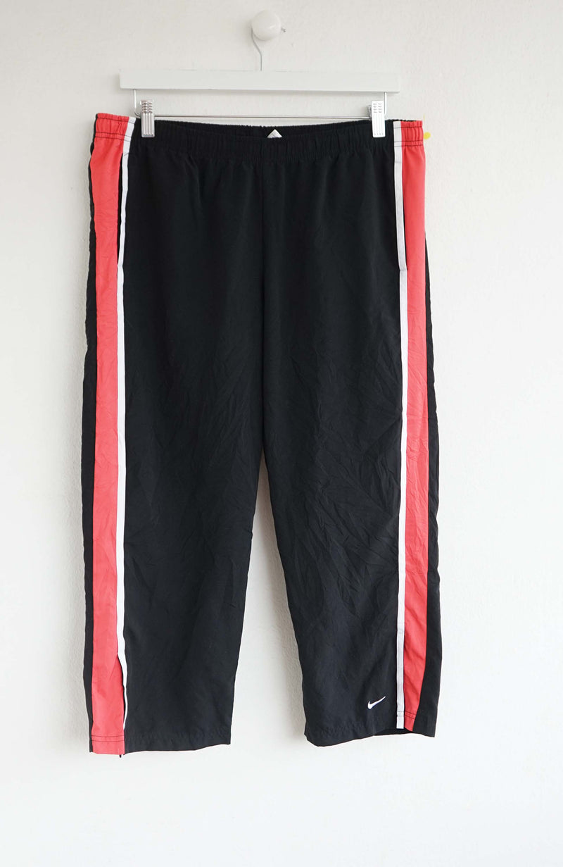 VINTAGE NIKE 3/4 TRACK PANTS (L) 