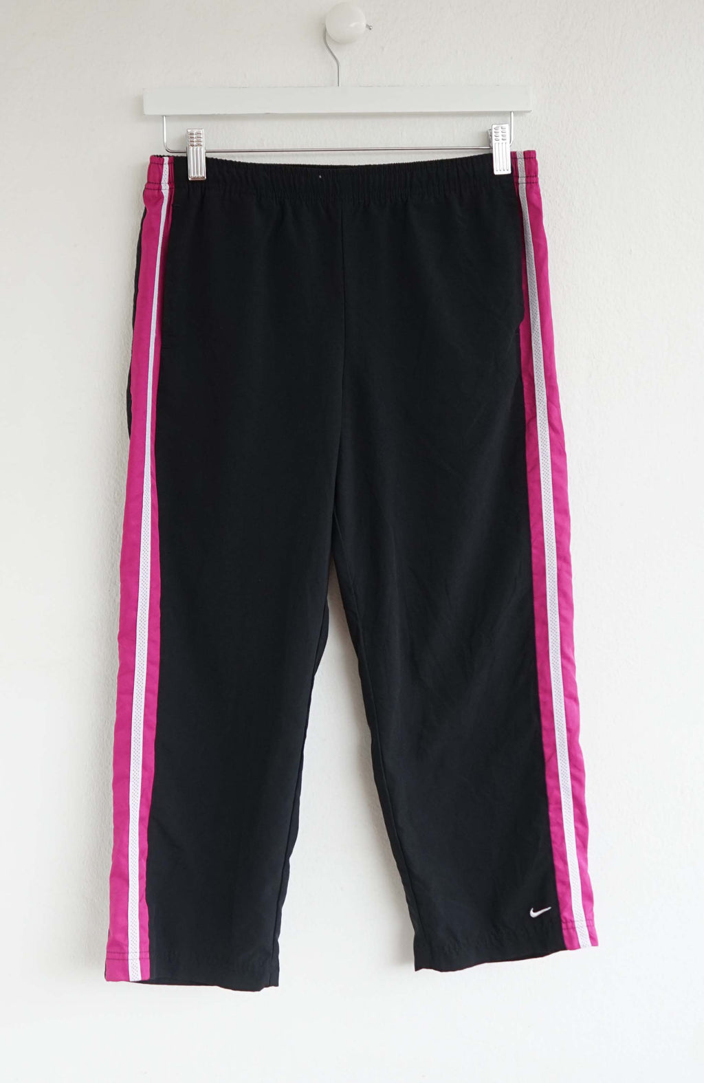 VINTAGE NIKE 3/4 TRACK PANTS (M)