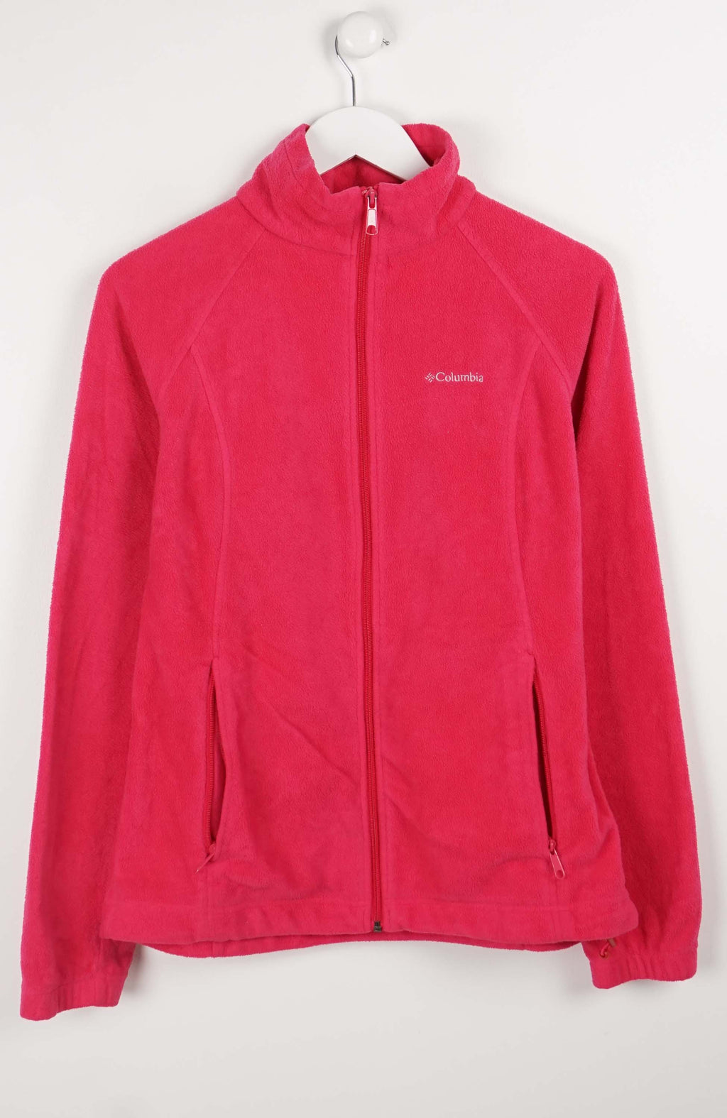 VINTAGE COLUMBIA FLEECE FULL ZIP SWEATER (S) 