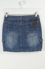 VINTAGE Y2K DENIM SKIRT W28