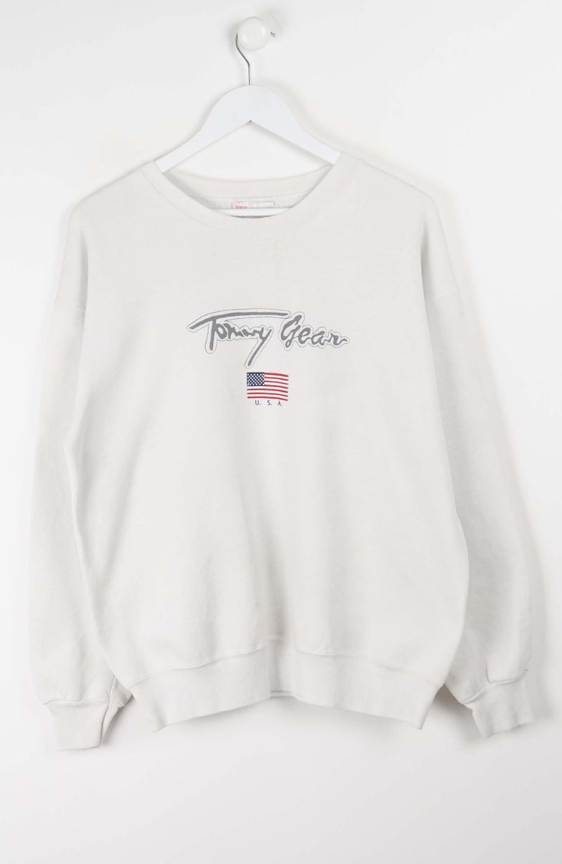 VINTAGE TOMMY HILFIGER SWEATER (S) 90'S BOOTLEG