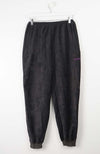 VINTAGE ADIDAS VELOUR TRACK PANTS W26 