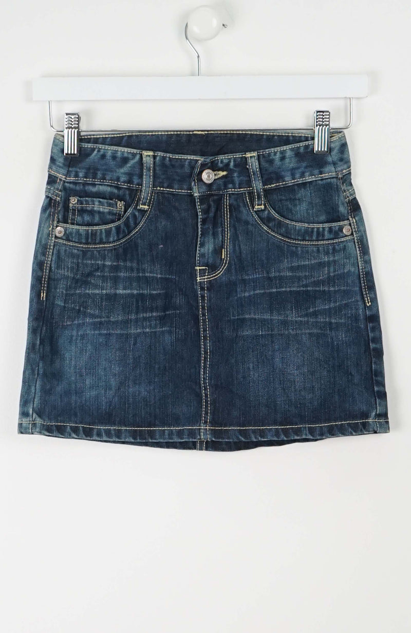 VINTAGE Y2K DENIM SKIRT W26/8