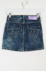 VINTAGE Y2K DENIM SKIRT W26/8