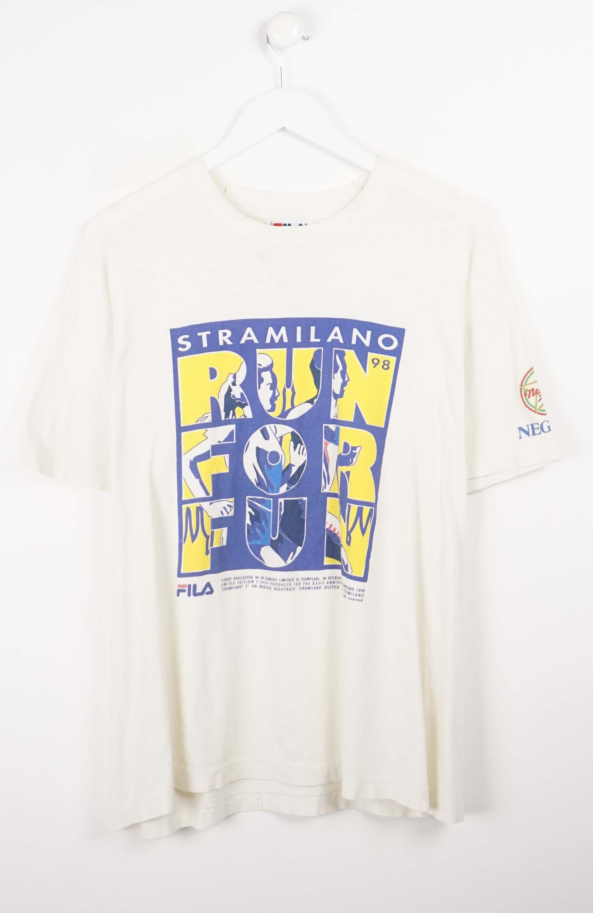 Retro fila hot sale t shirt