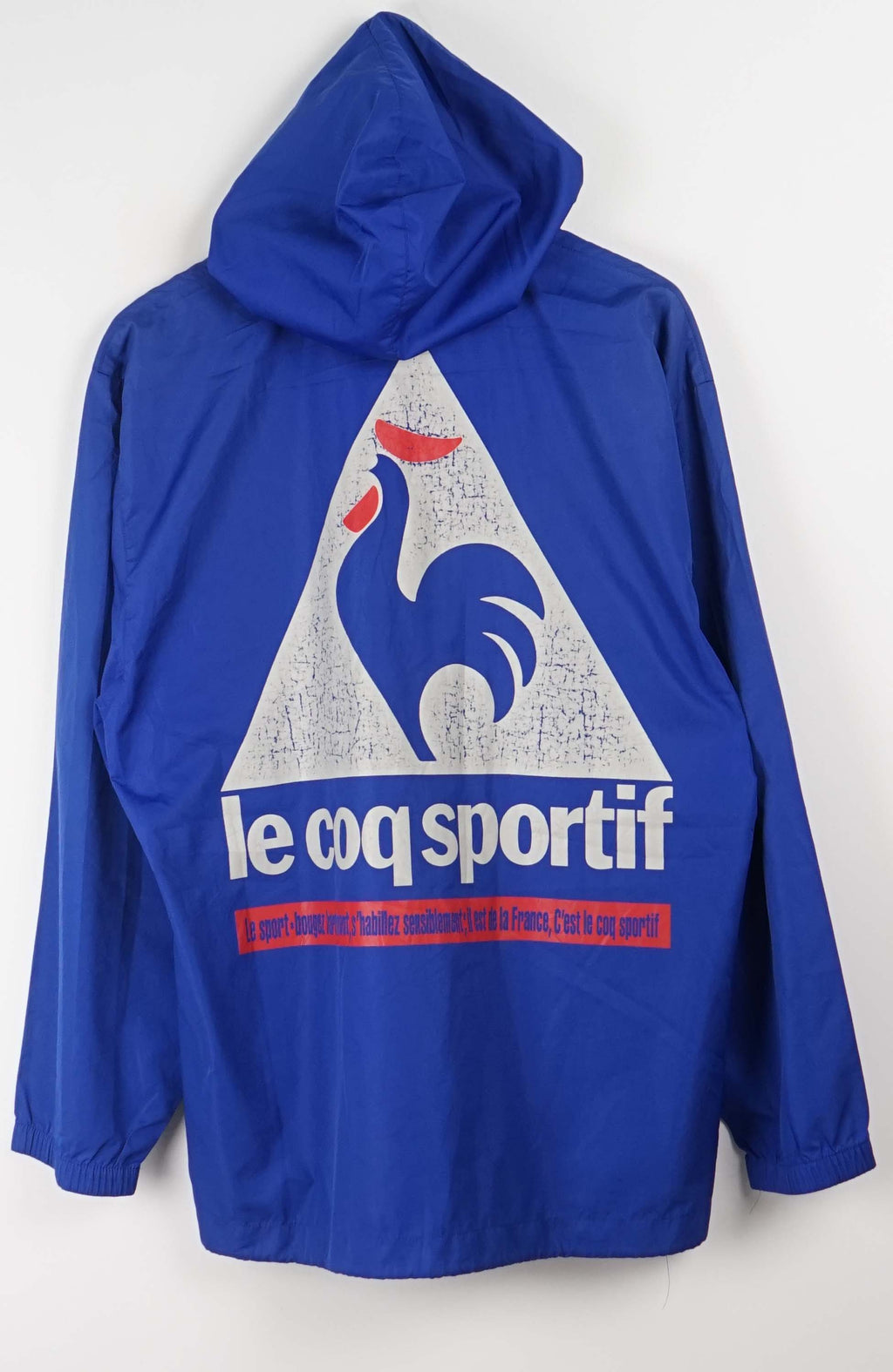 VINTAGE LE COQ SPORTIF 1/4 ZIP WINDBREAKER (L)