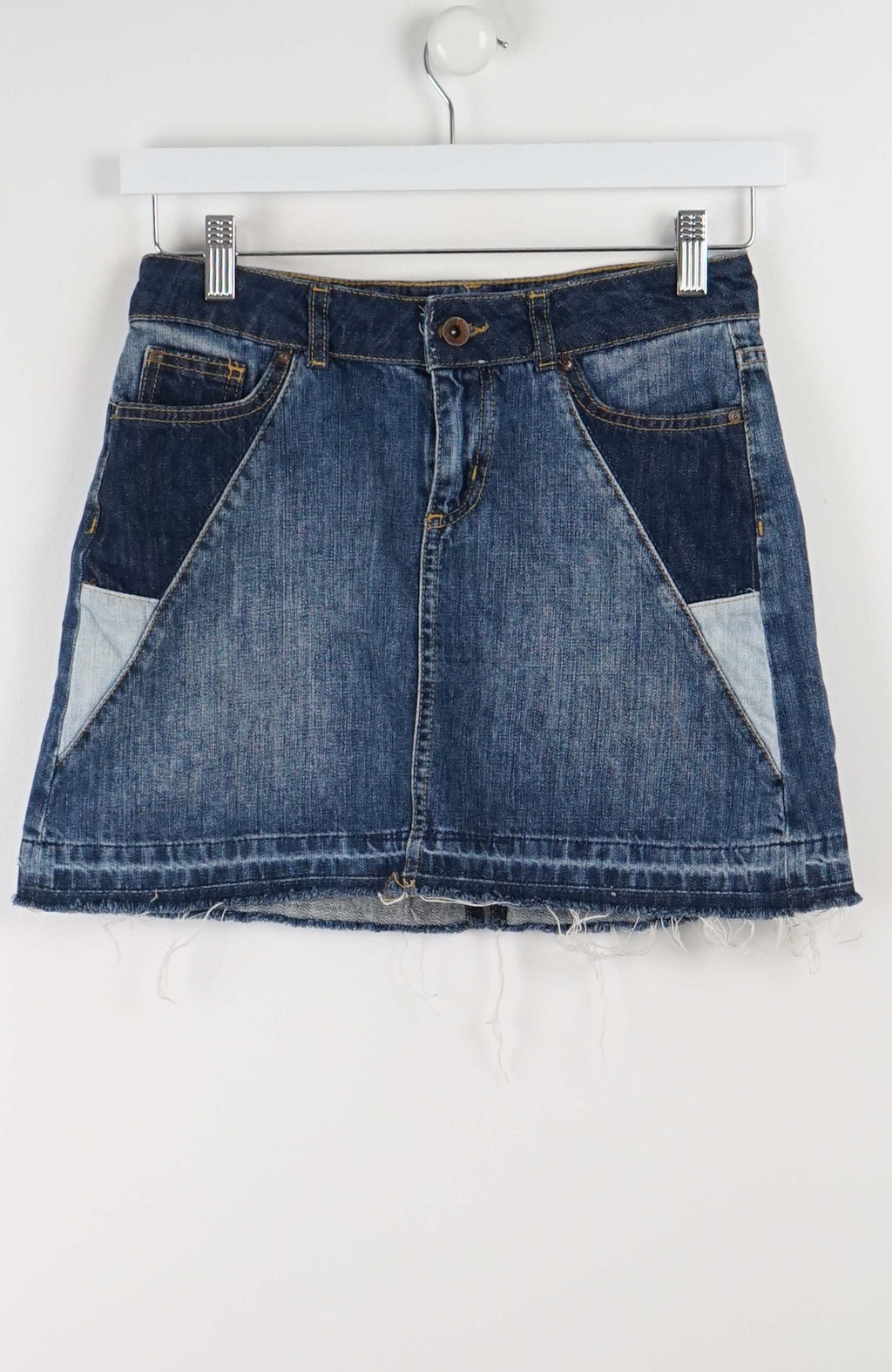 VINTAGE Y2K DENIM SKIRT (SIZE 10)