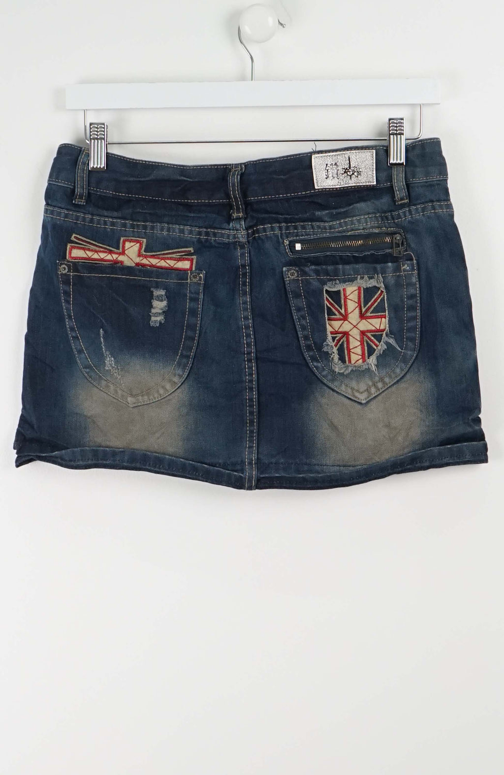 VINTAGE Y2K DENIM SKIRT (SIZE 12)