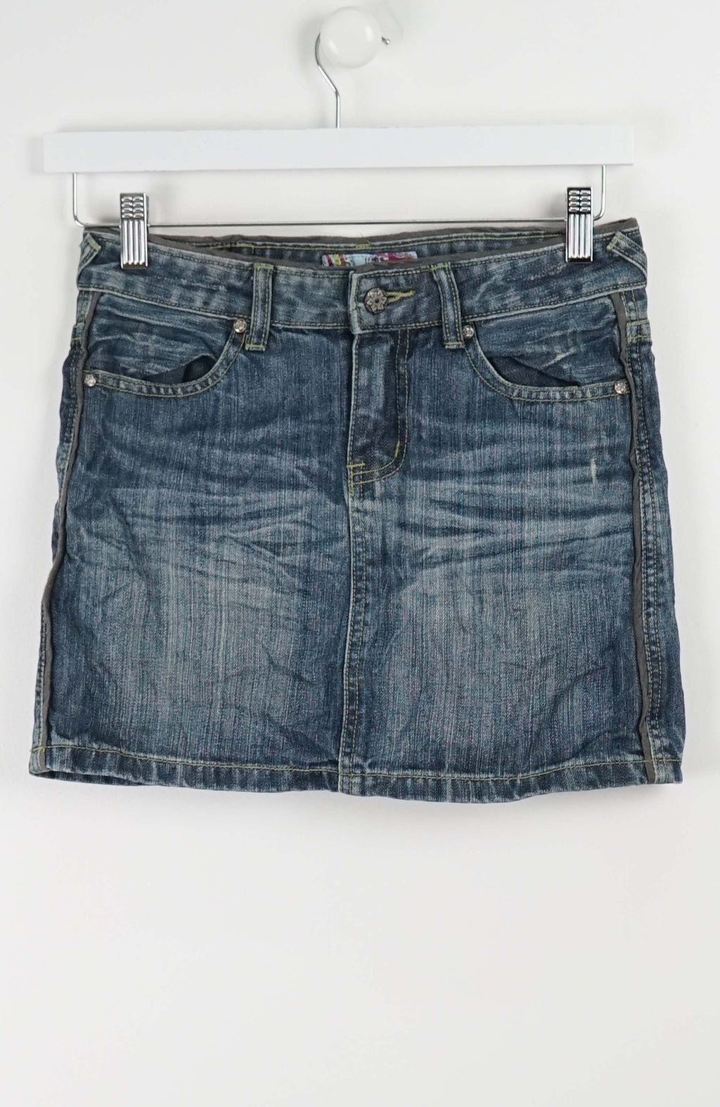 VINTAGE Y2K DENIM SKIRT (SIZE 10) 