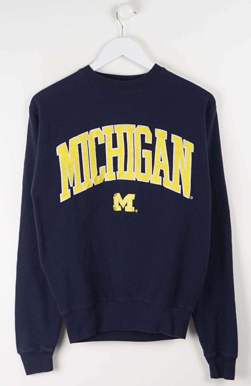 VINTAGE MICHIGAN COLLEGE SWEATER (S) 