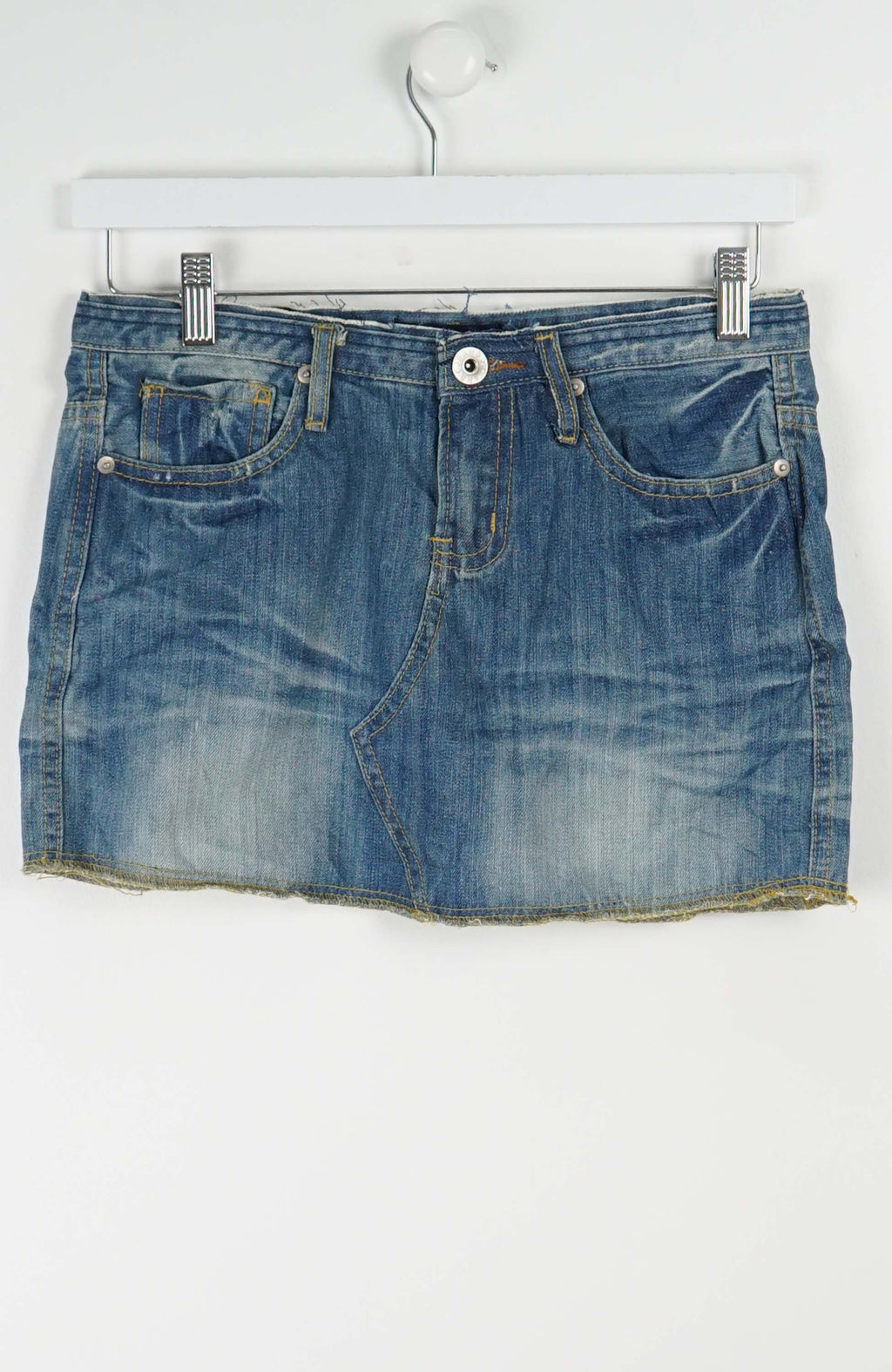 VINTAGE Y2K DENIM SKIRT (SIZE 12)