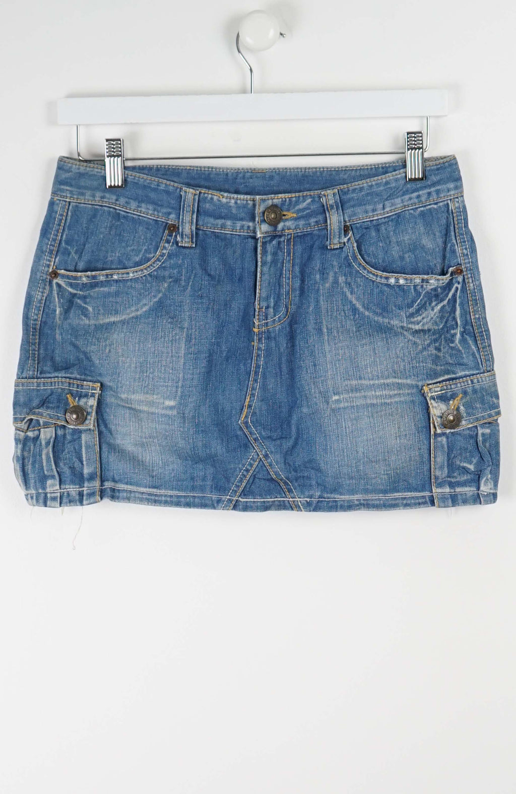 VINTAGE Y2K DENIM SKIRT (SIZE 12)