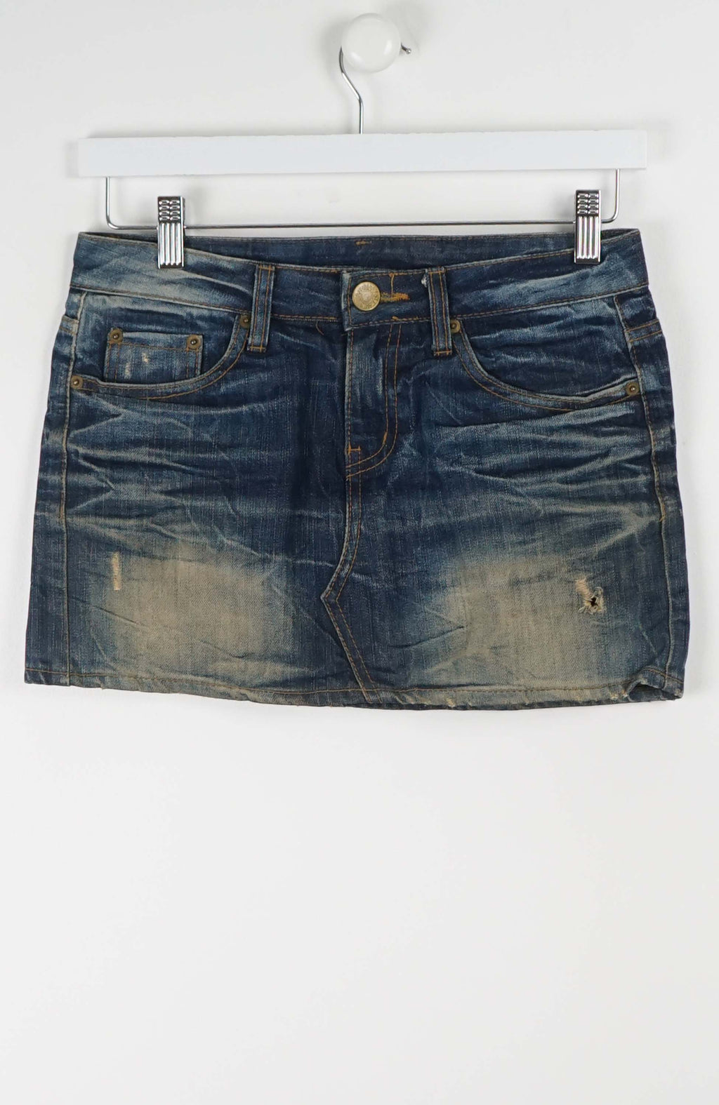 VINTAGE Y2K DENIM SKIRT (SIZE 12)