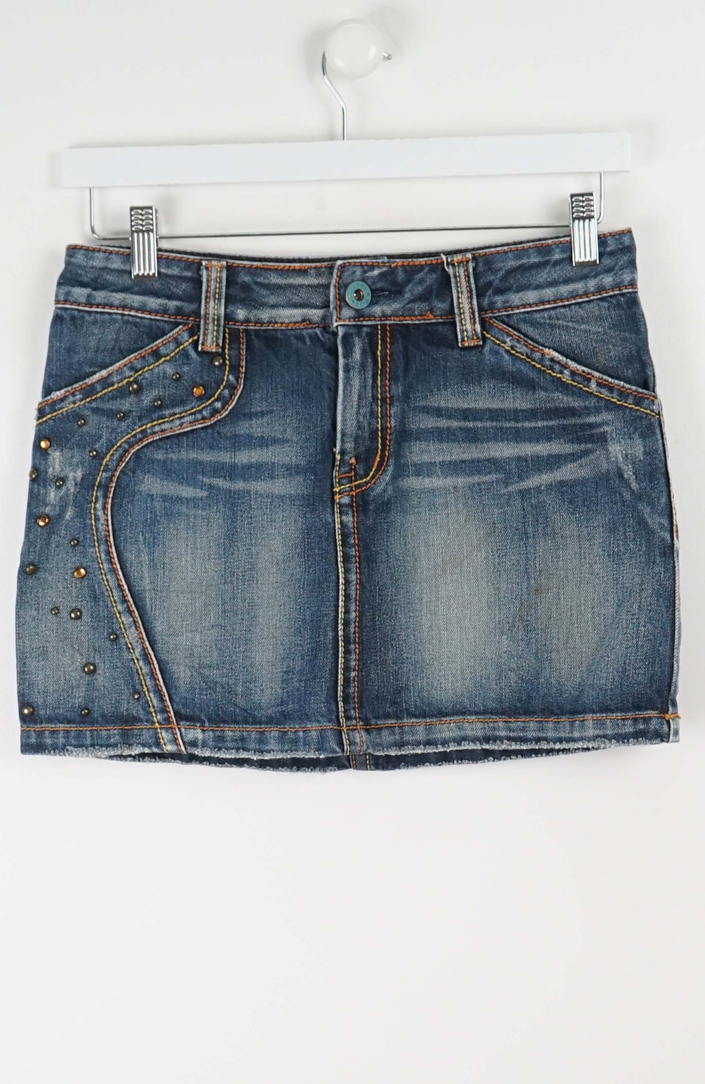 VINTAGE Y2K DENIM SKIRT (SIZE 10) 