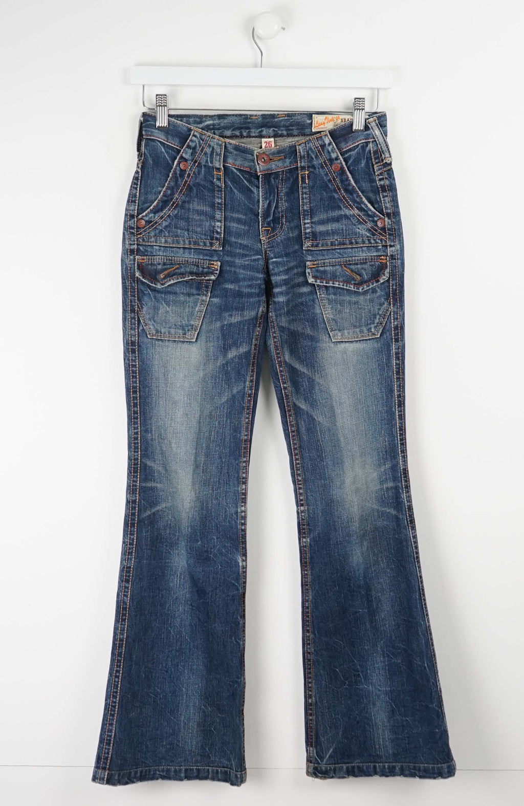 VINTAGE Y2K DENIM PANTS (SIZE 10)