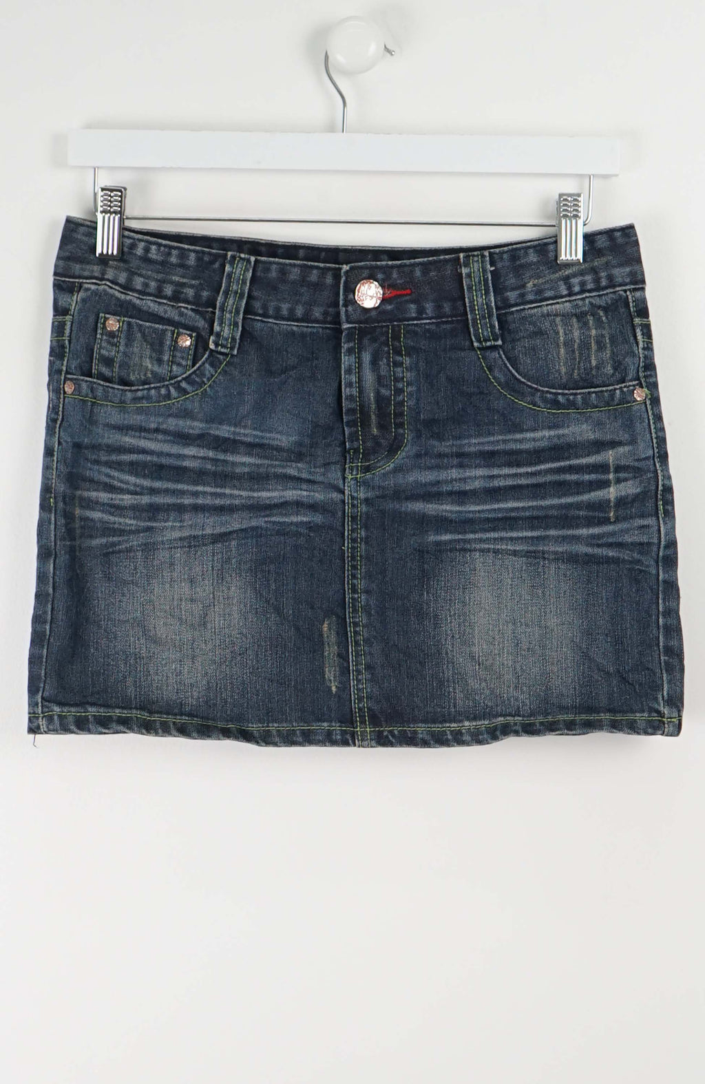 VINTAGE Y2K DENIM SKIRT (SIZE 14)