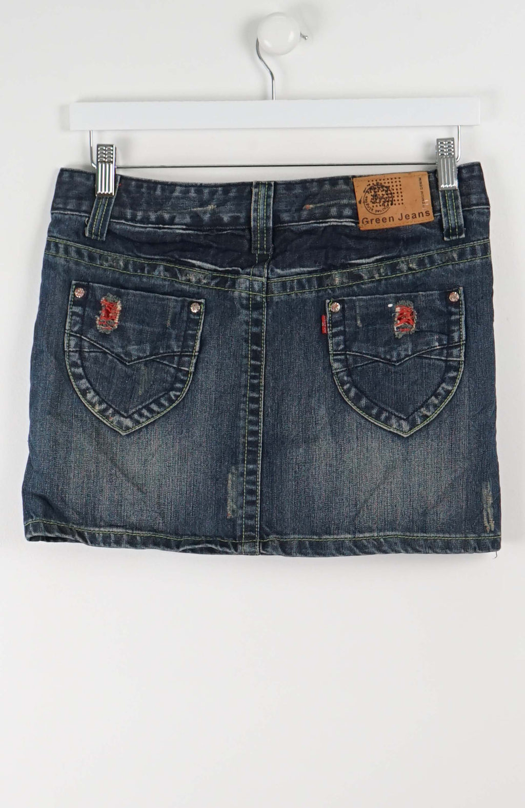 VINTAGE Y2K DENIM SKIRT (SIZE 14)