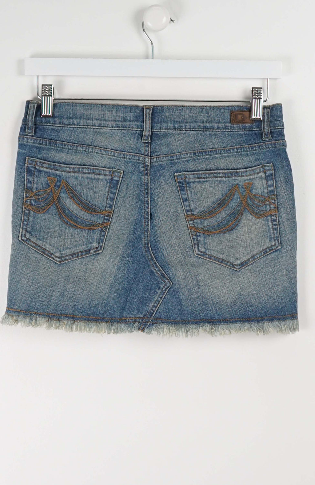 VINTAGE Y2K DENIM SKIRT (SIZE 12)