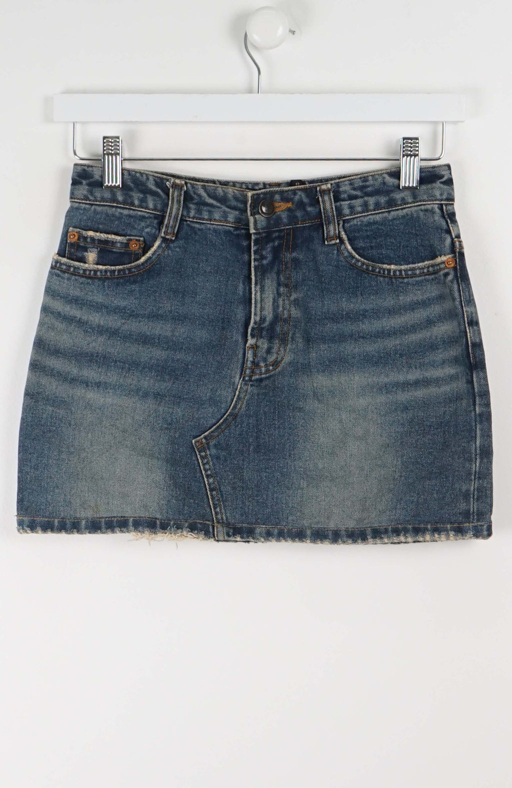 VINTAGE Y2K DENIM SKIRT (SIZE 10)