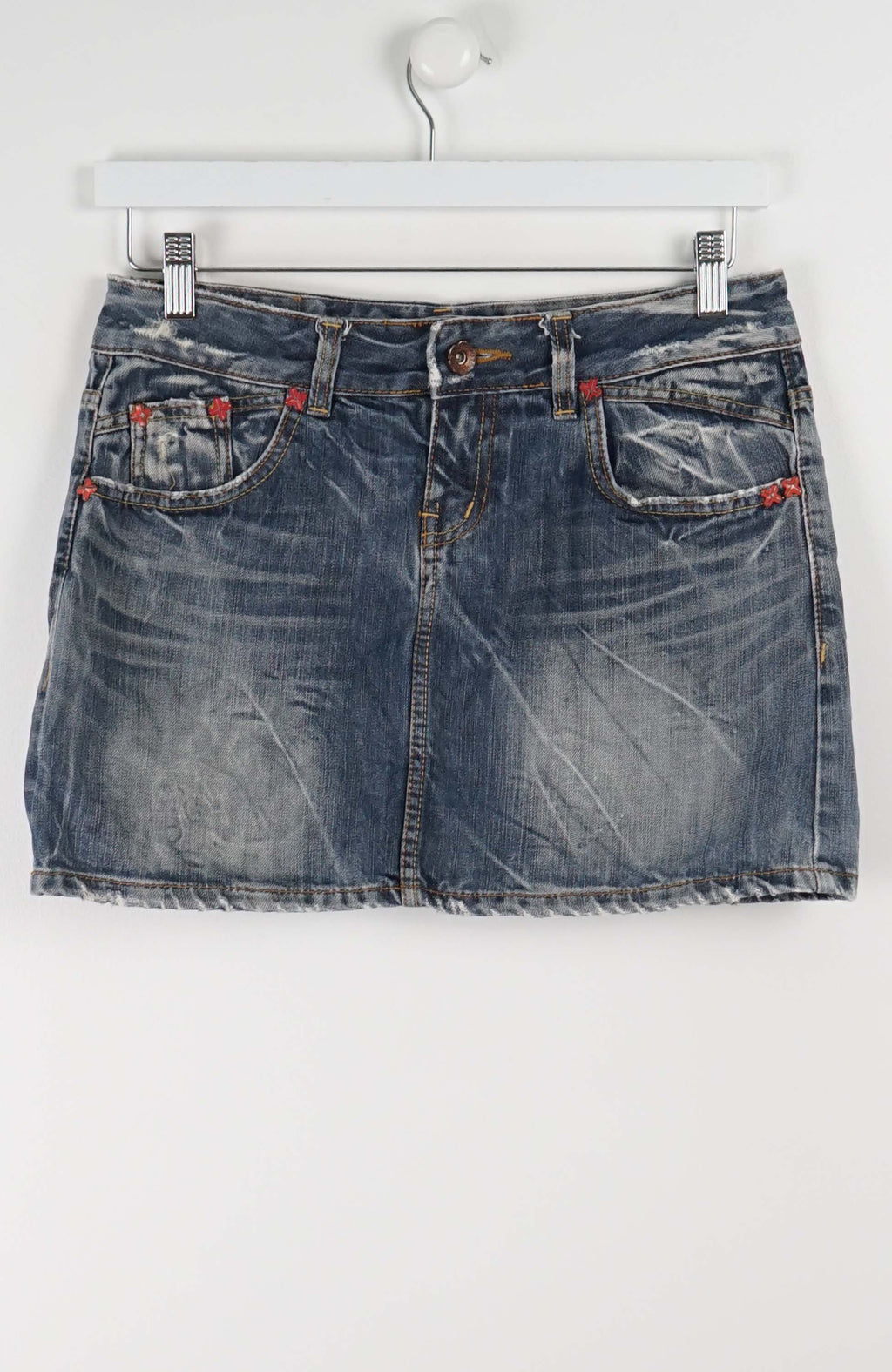 VINTAGE Y2K DENIM SKIRT (SIZE 12)