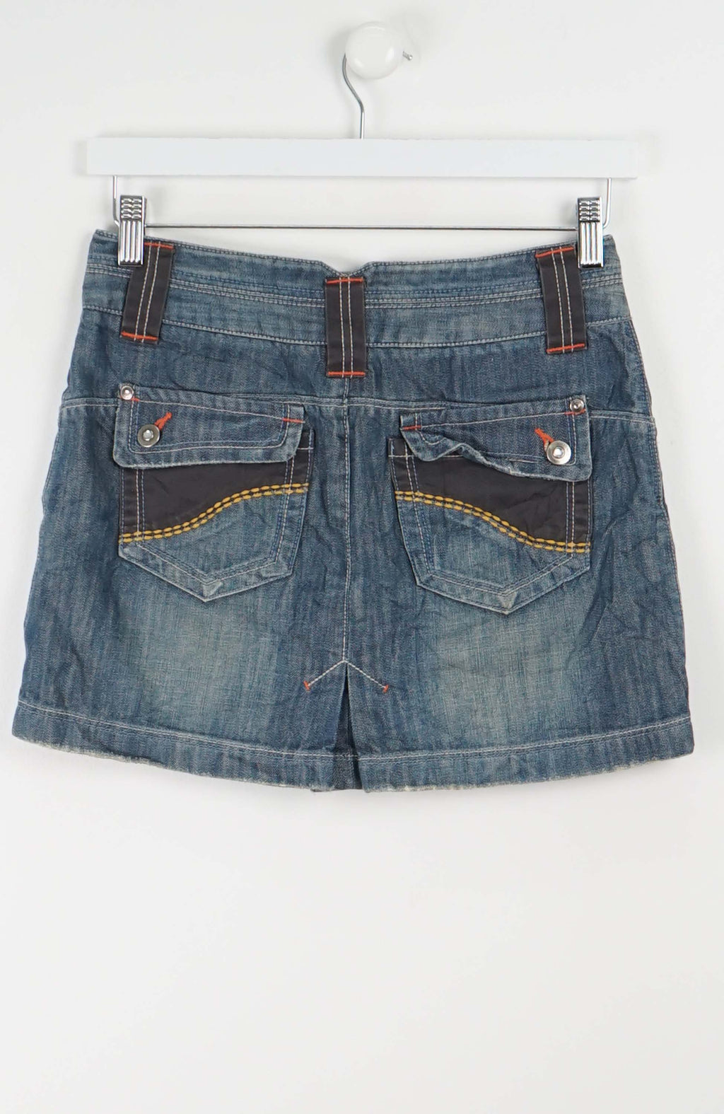 VINTAGE Y2K DENIM SKIRT (SIZE 10)