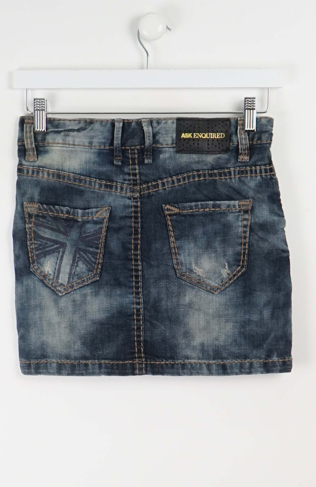 VINTAGE Y2K DENIM SKIRT (SIZE 10)