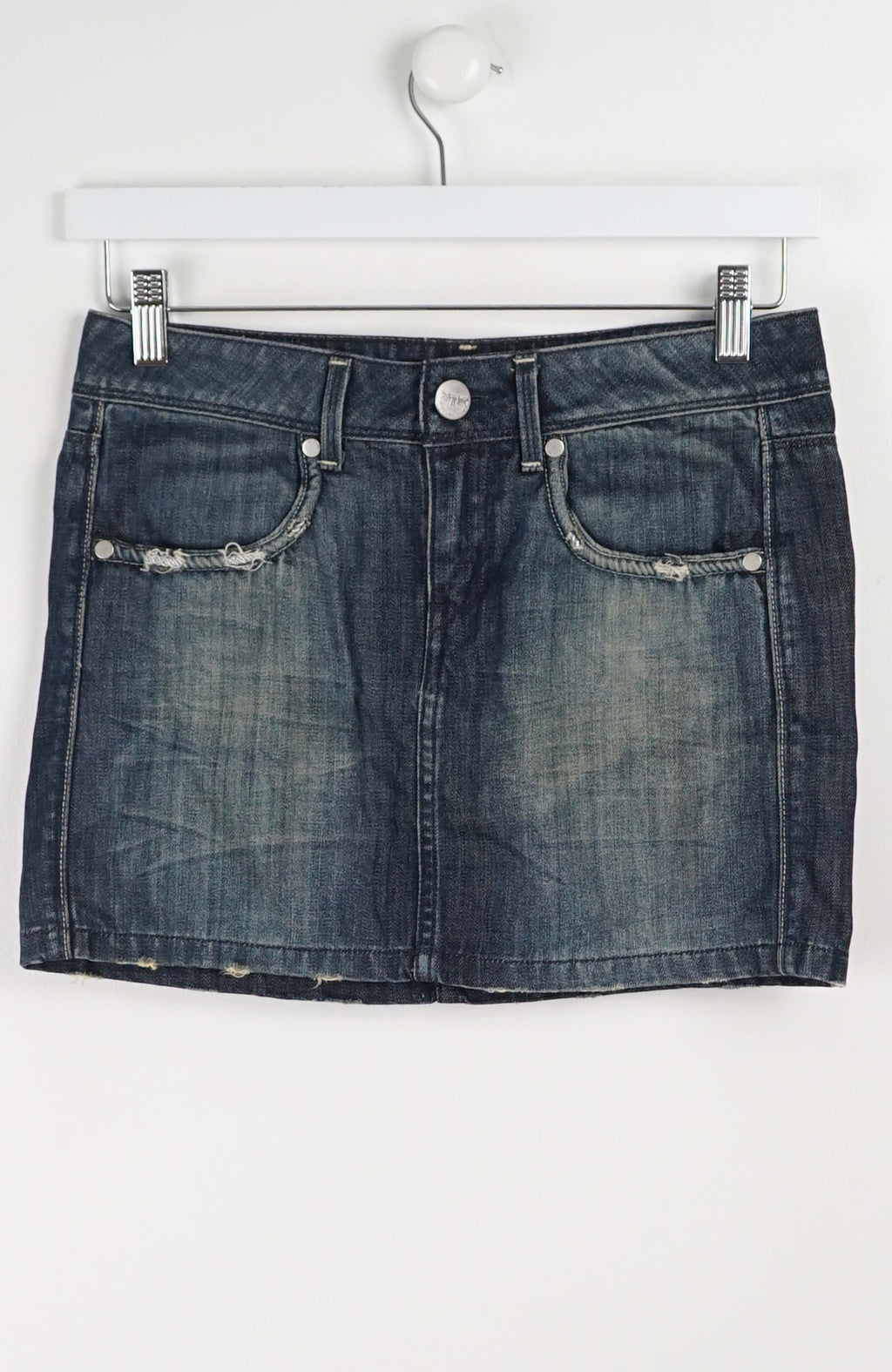 VINTAGE Y2K DENIM SKIRT (SIZE 12)