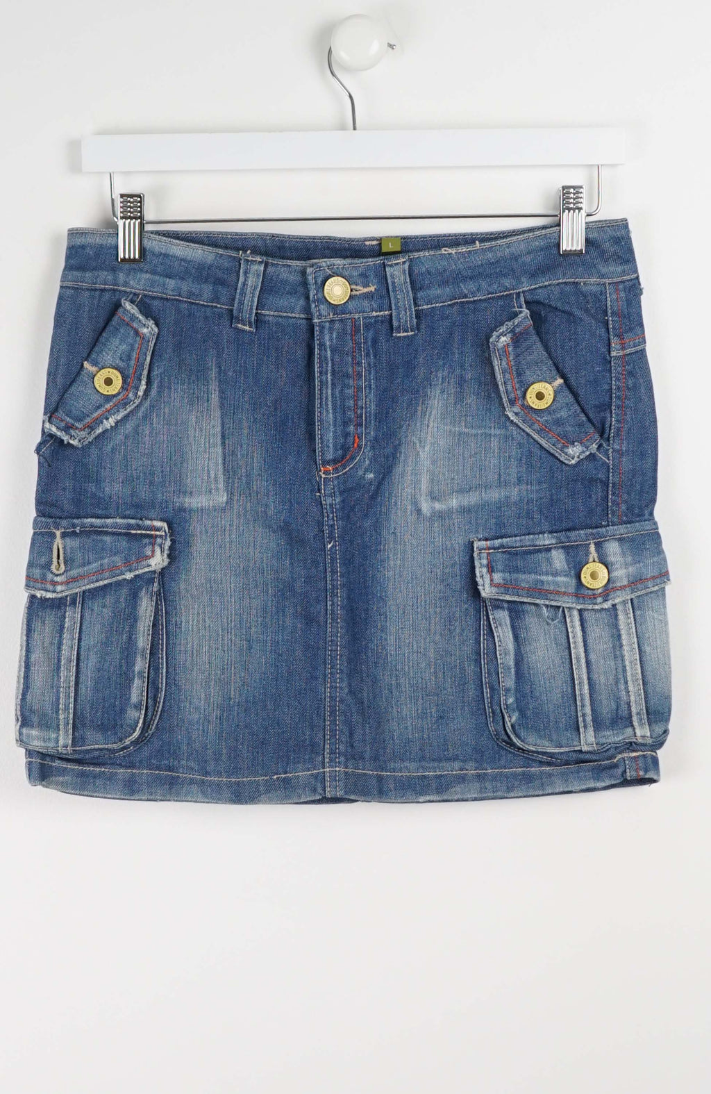 VINTAGE Y2K DENIM SKIRT (SIZE 14) 