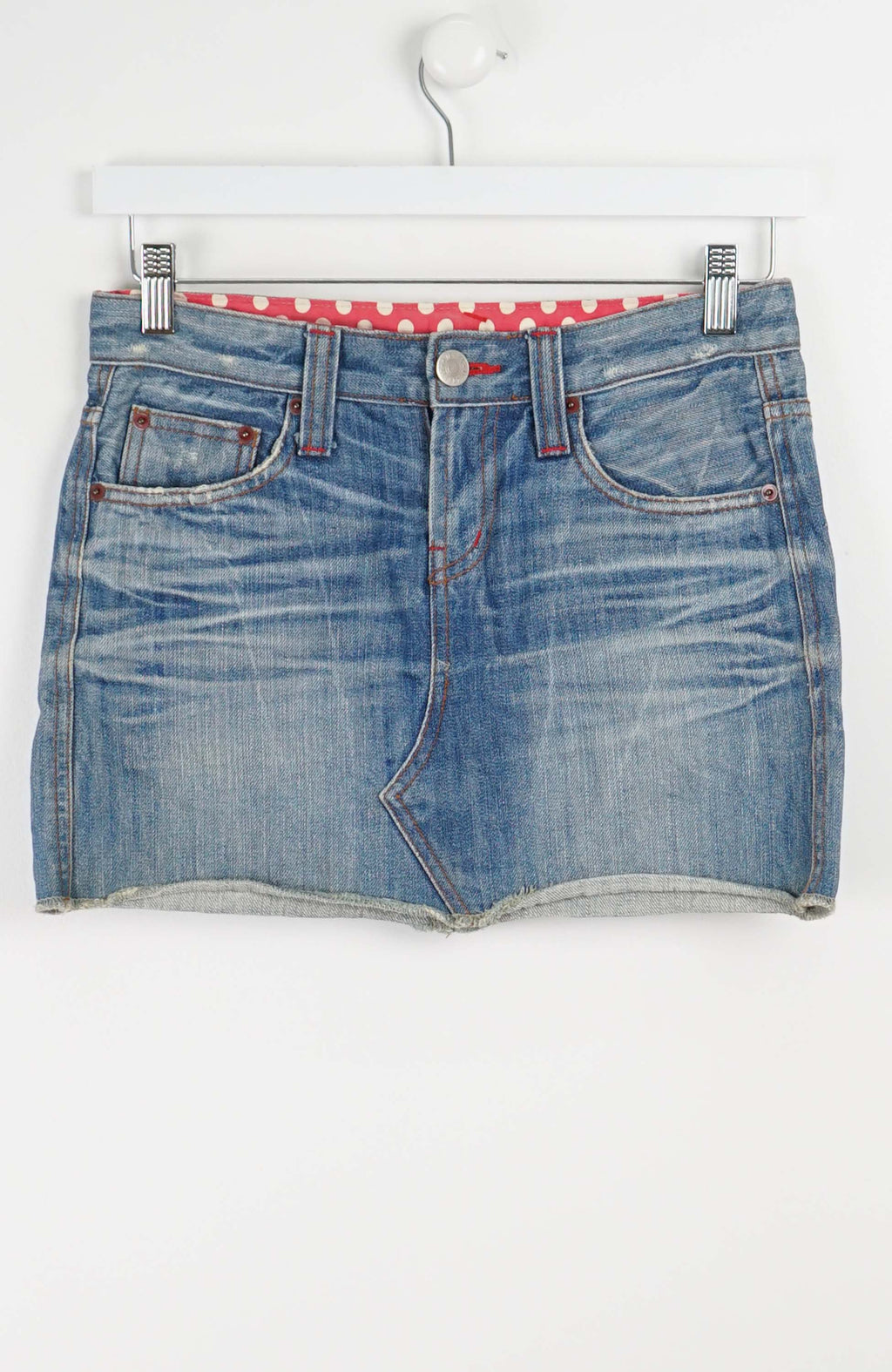 VINTAGE Y2K DENIM SKIRT (SIZE 10)