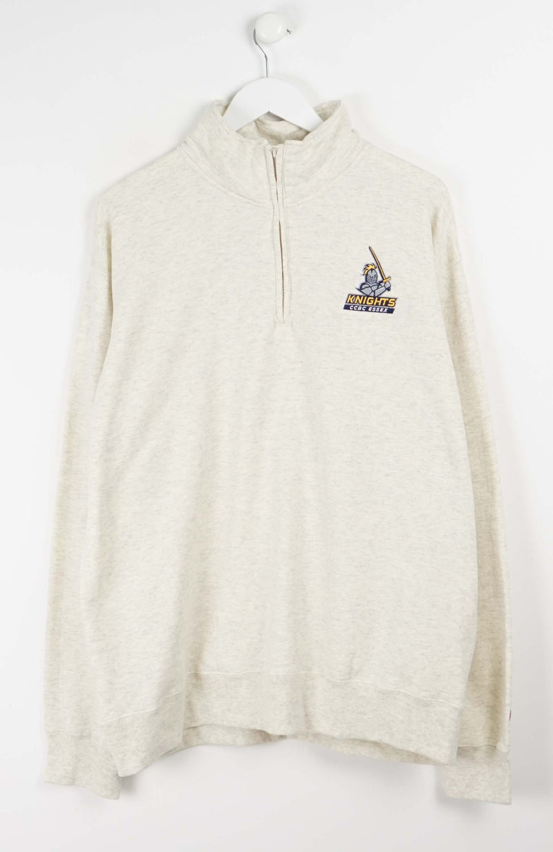 VINTAGE KNIGHTS 1/4 ZIP SWEATER (XXL)