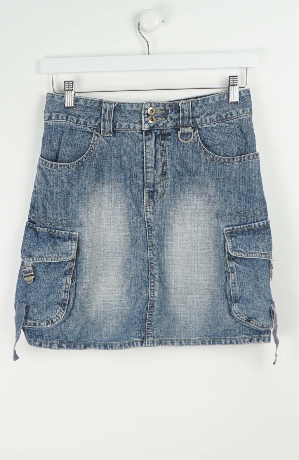 VINTAGE Y2K DENIM SKIRT (SIZE 16)