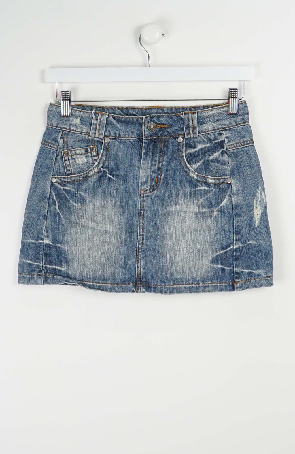 VINTAGE Y2K DENIM SKIRT (SIZE 16)