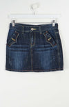 VINTAGE Y2K DENIM SKIRT (SIZE 22)