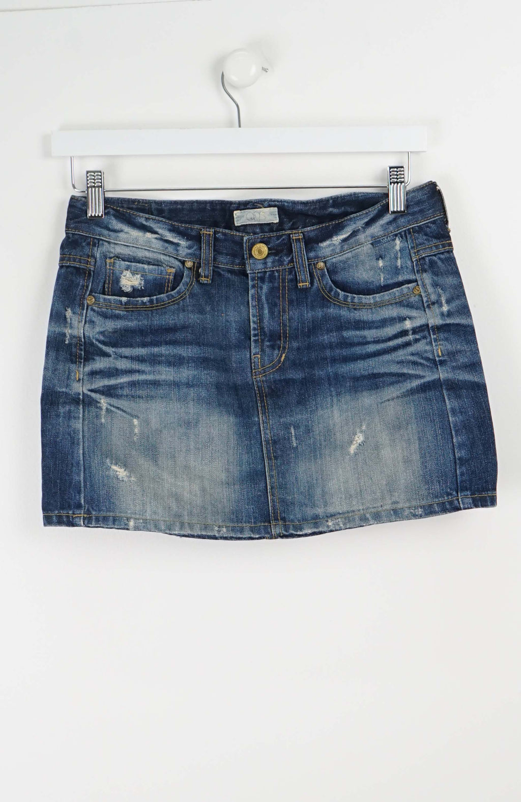 VINTAGE Y2K DENIM SKIRT (SIZE 20)