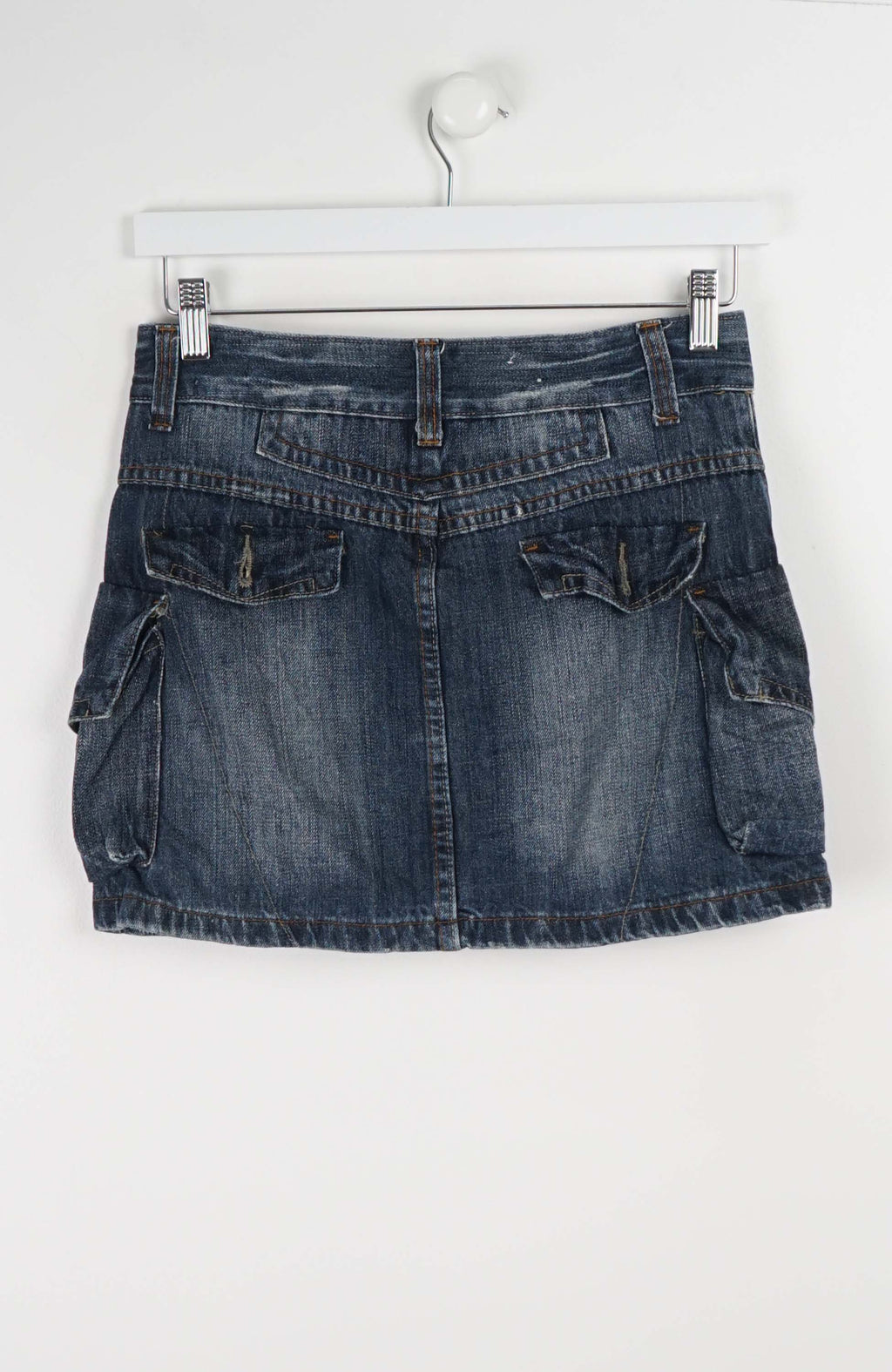 VINTAGE Y2K DENIM SKIRT (SIZE 16)