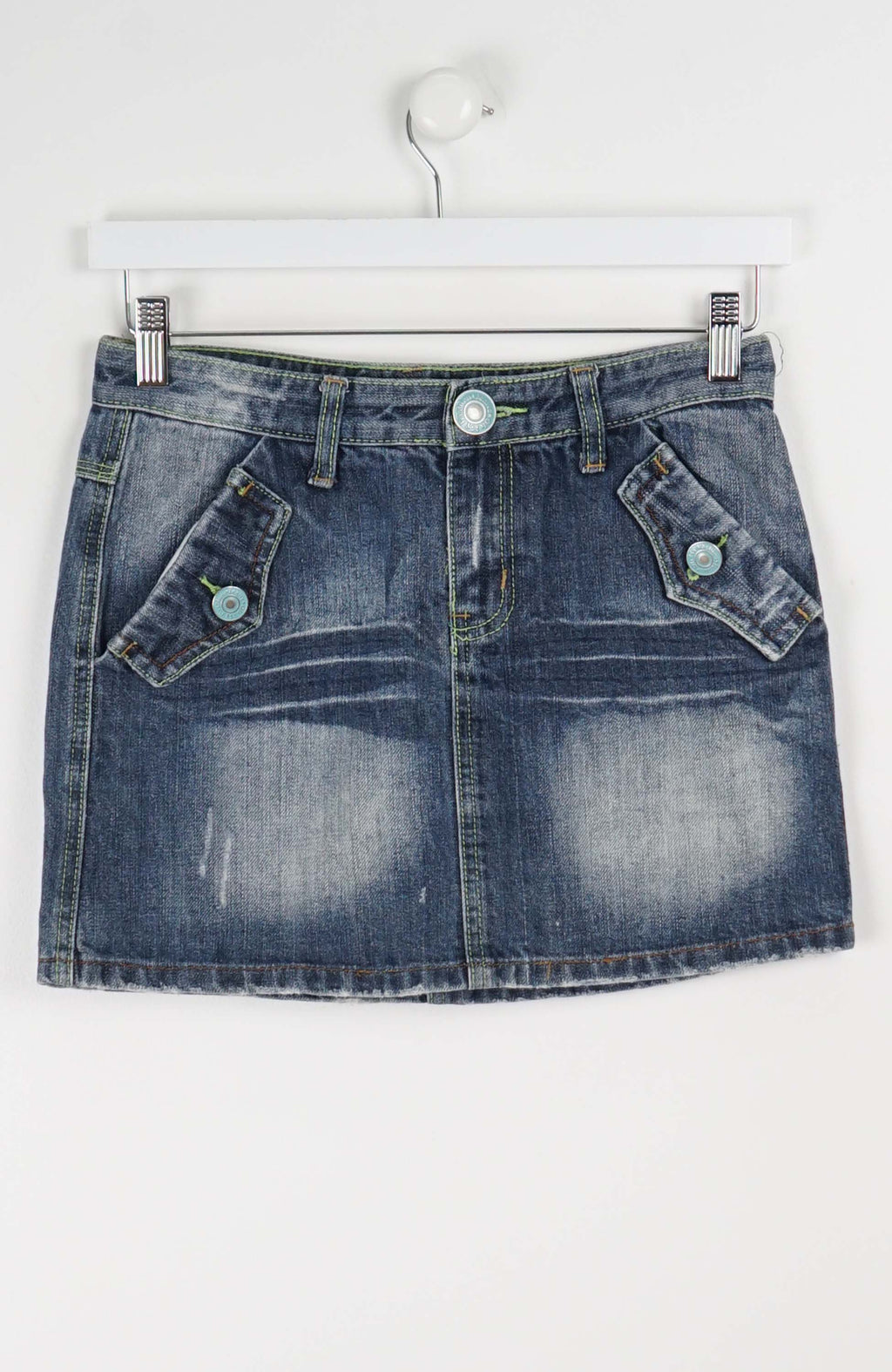 VINTAGE Y2K DENIM SKIRT (SIZE 16)