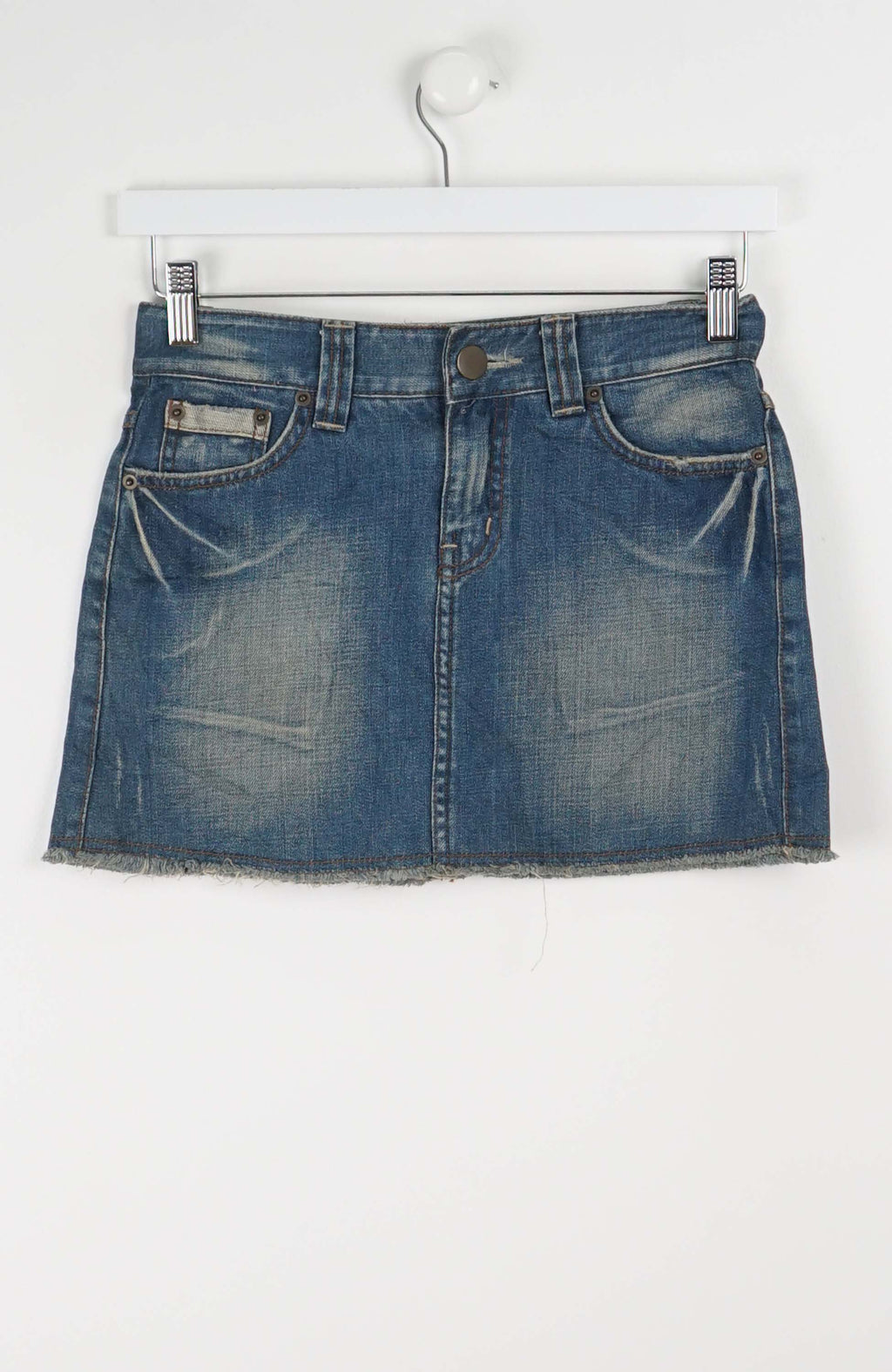 VINTAGE Y2K DENIM SKIRT (SIZE 16)