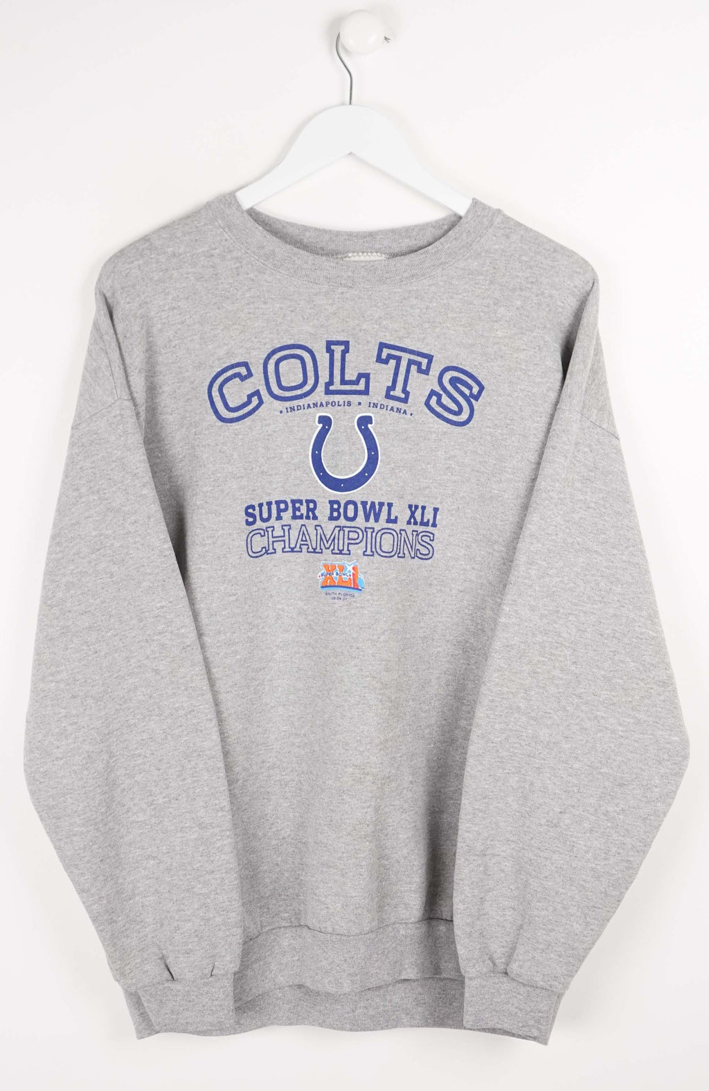 VINTAGE INDIANAPOLIS COLTS SUPERBOWL SWEATER (L) 