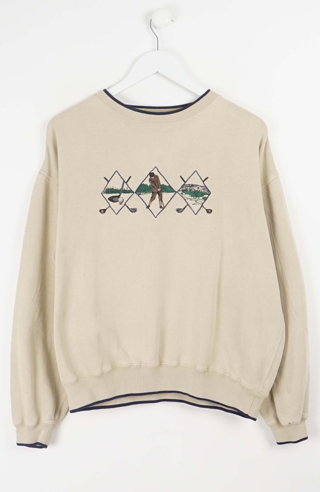 VINTAGE GOLF SWEATER (S) 